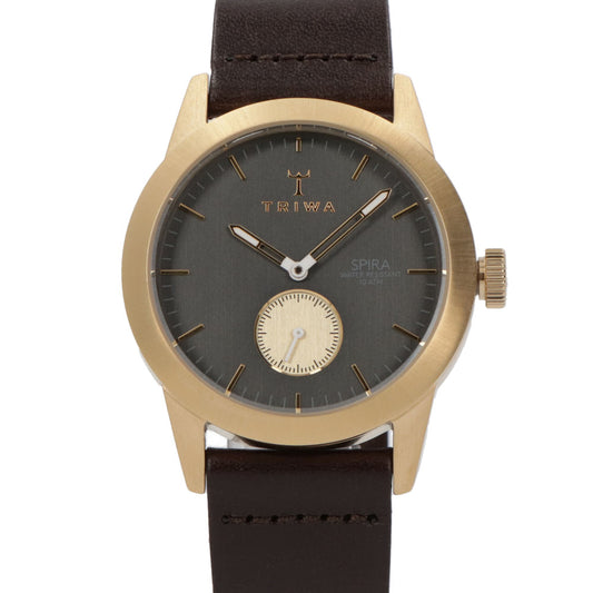 TRIWA 時計 SPIRA ブラウン系 ステンレス ゴールド 腕時計 SPST101-CL010413