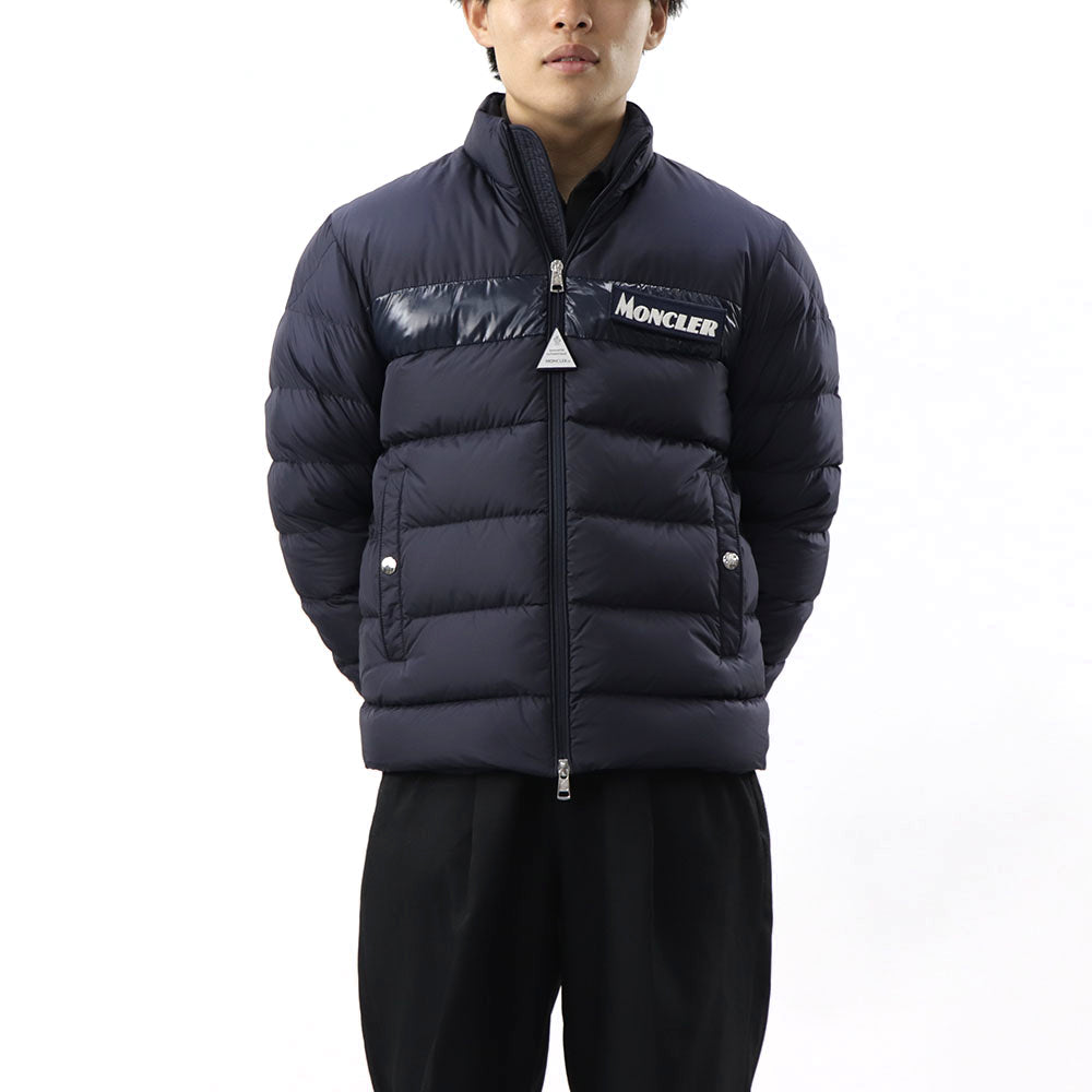 モンクレール 41940 SERVIERES ダウンジャケット 紺