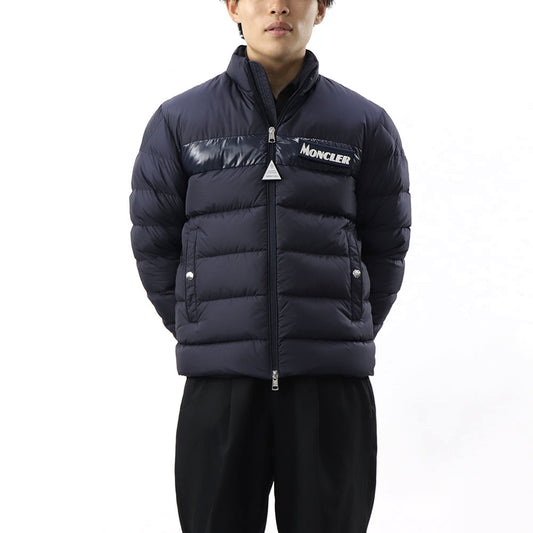 モンクレール 41940 SERVIERES ダウンジャケット 紺