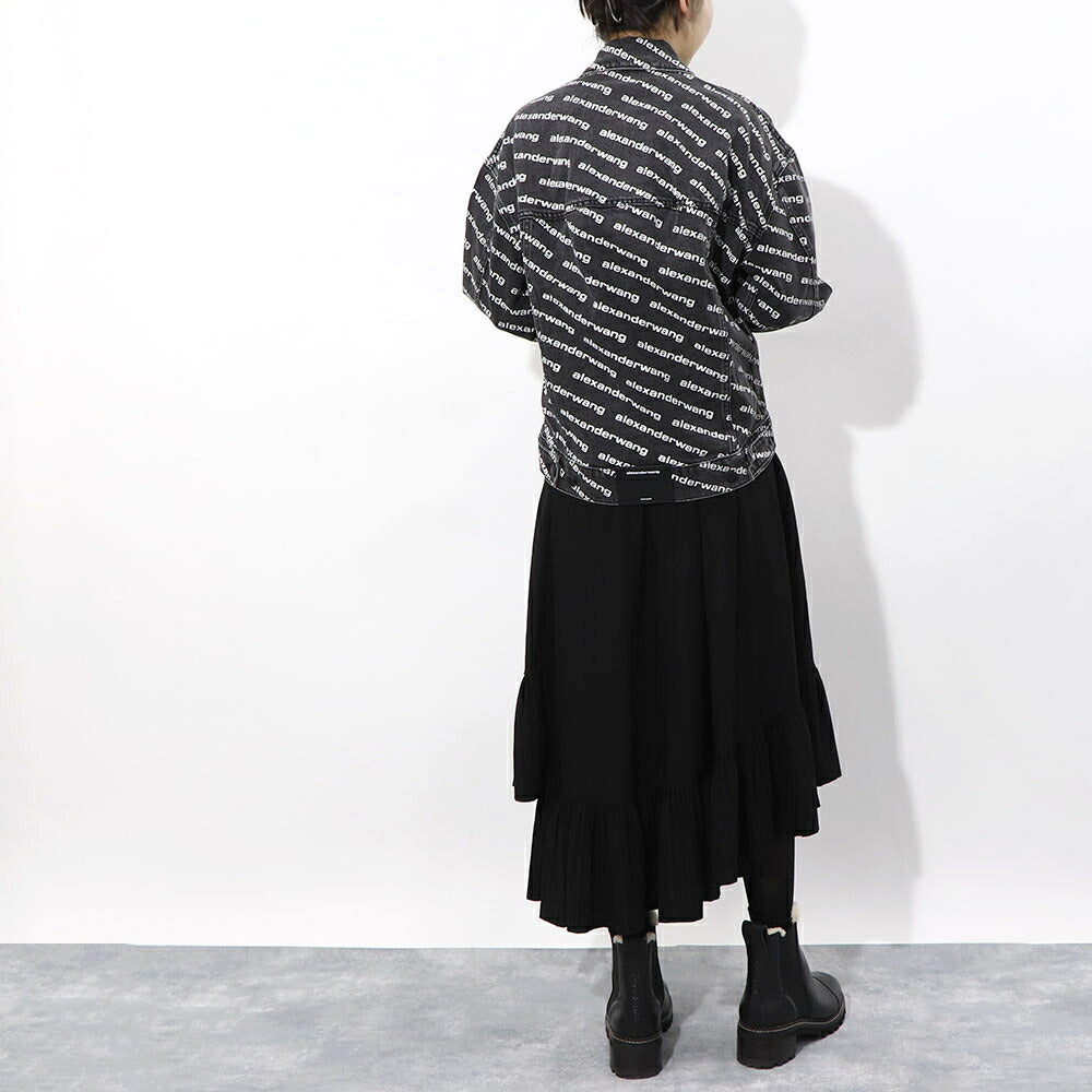 Alexander Wang デニムジャケット フォーリングバック 総柄