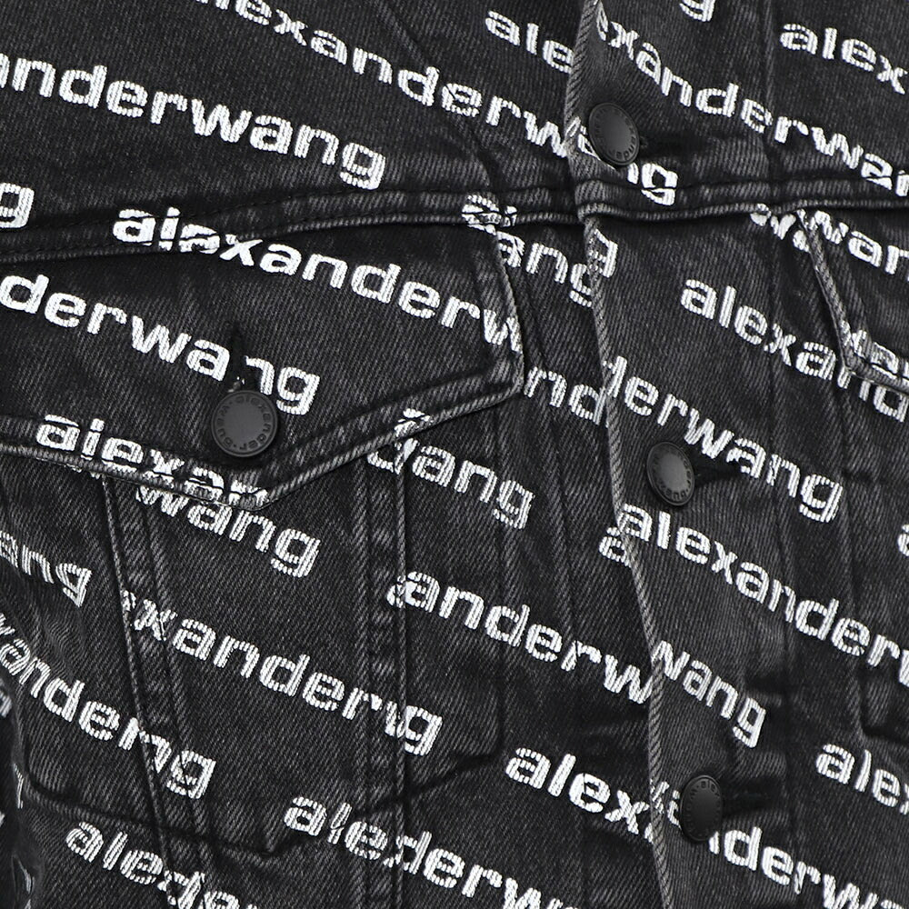 Alexander Wang デニムジャケット フォーリングバック 総柄