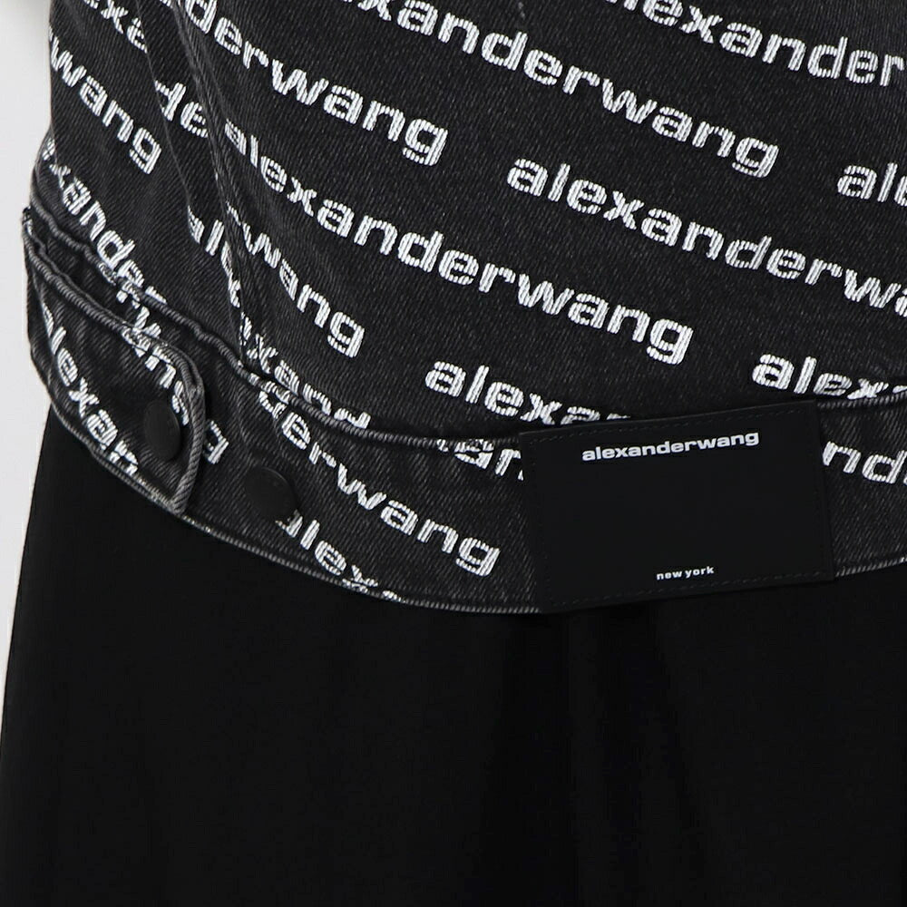 Alexander Wang デニムジャケット フォーリングバック 総柄