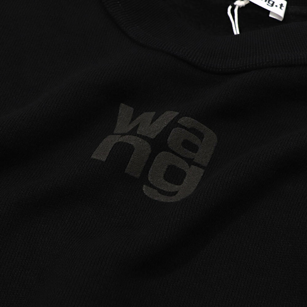 Alexander Wang プルオーバー スウェット ロゴ クロップド丈