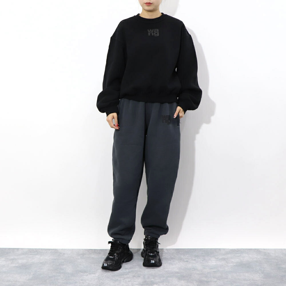 Alexander Wang スウェットパンツ 裏起毛 ロゴ