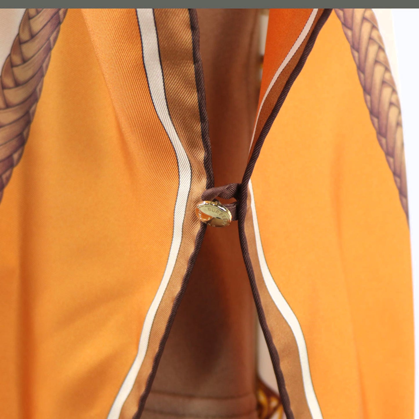 BURBERRY ストール 8027157 A1934 オレンジ