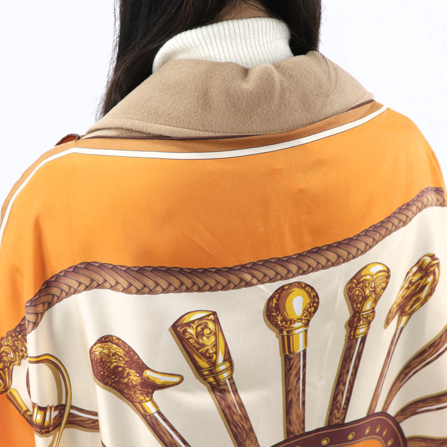 BURBERRY ストール 8027157 A1934 オレンジ