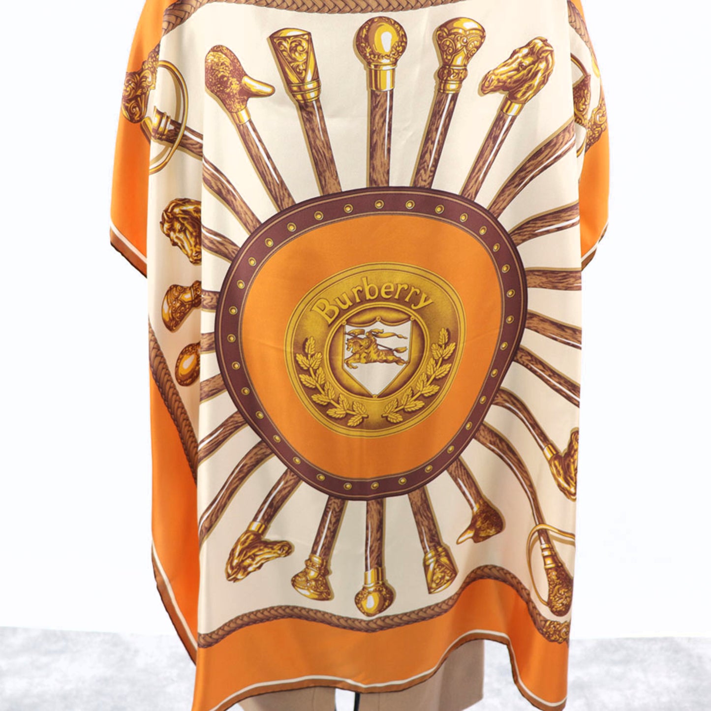 BURBERRY ストール 8027157 A1934 オレンジ