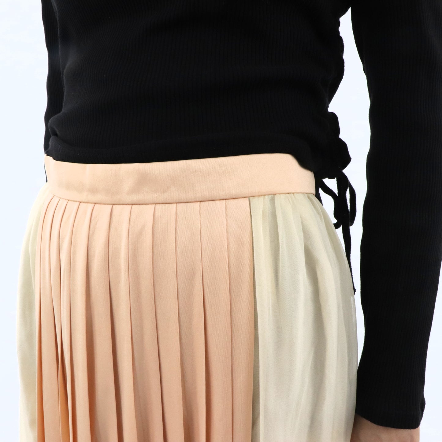 バーバリー プリーツスカート 8019011 A7090 ピンクベージュ