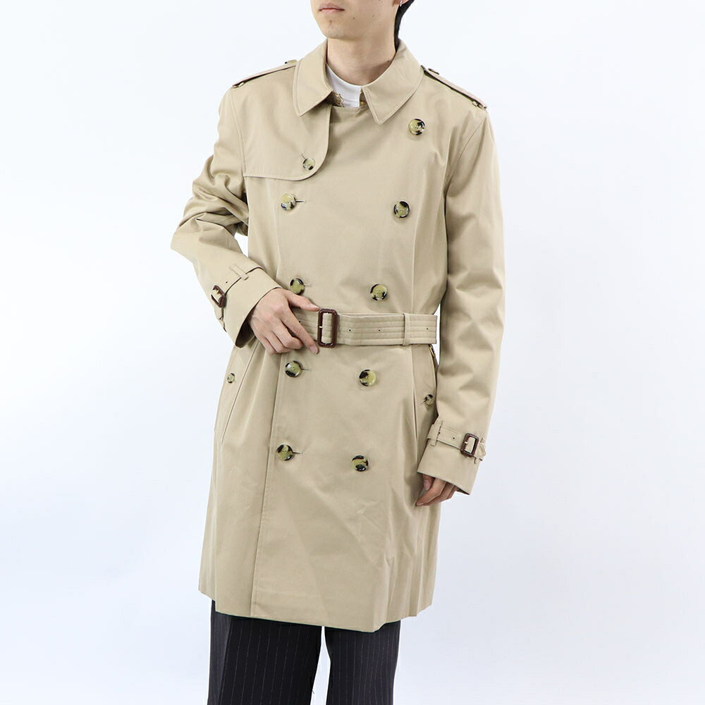 BURBERRY アウター コート ベージュ トレンチコート チェック柄