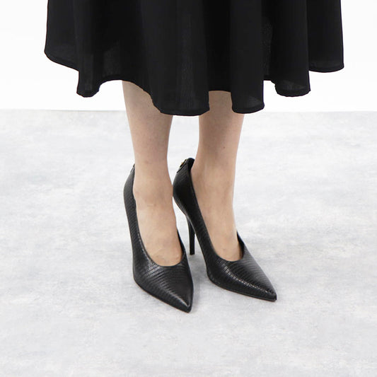 バーバリー パンプス ヒール 8025303 A1189 BLACK