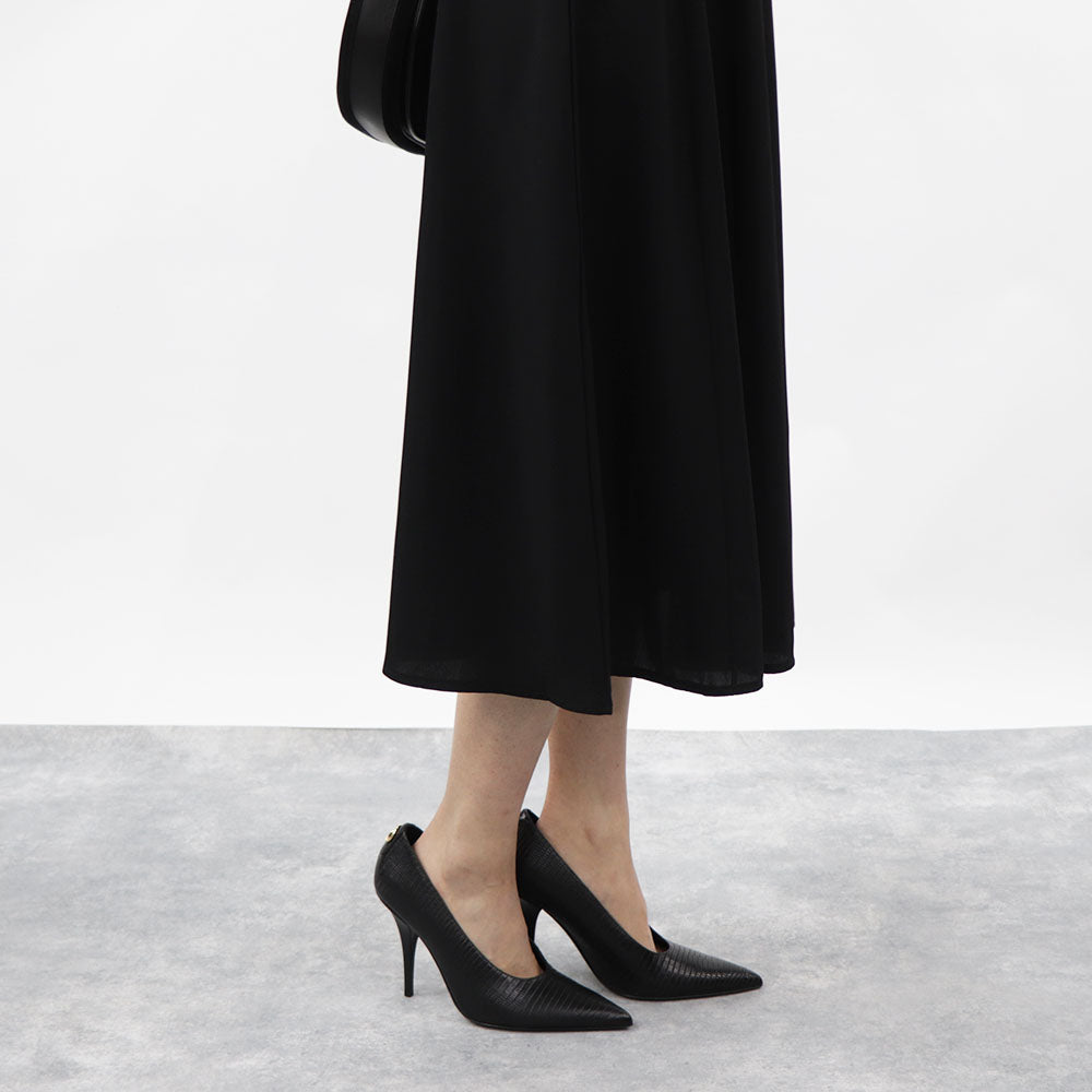 バーバリー パンプス ヒール 8025303 A1189 BLACK