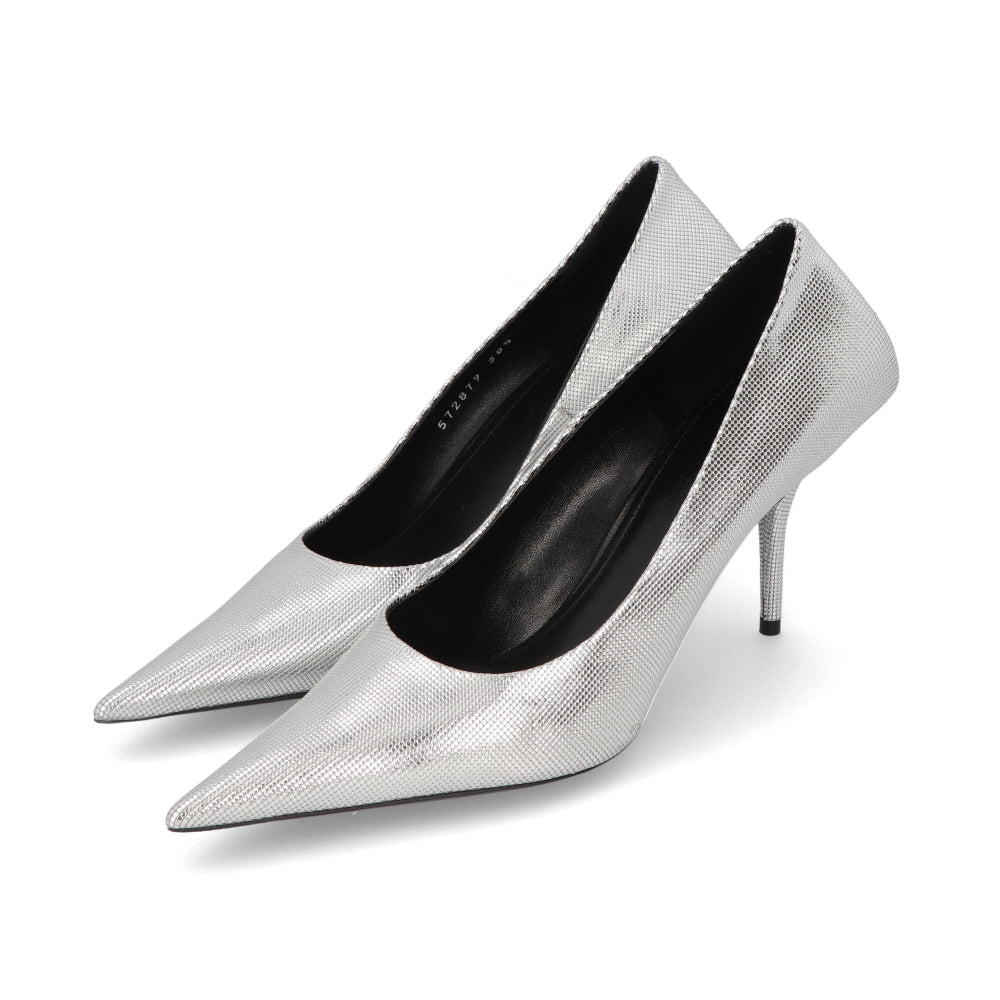 バレンシアガ BALENCIAGA 572879 WBB20 8100 メタリックパンプス