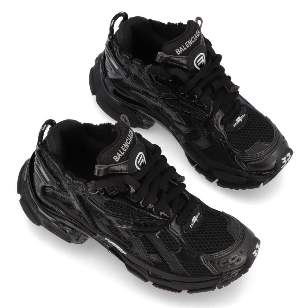 BALENCIAGA スニーカー ランナー ブラック 厚底 ロゴ