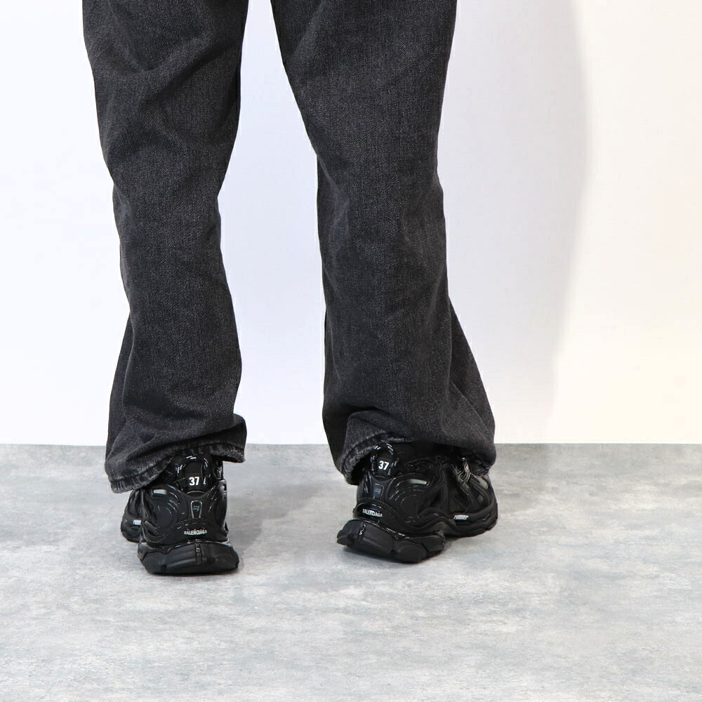 BALENCIAGA スニーカー ランナー ブラック 厚底 ロゴ