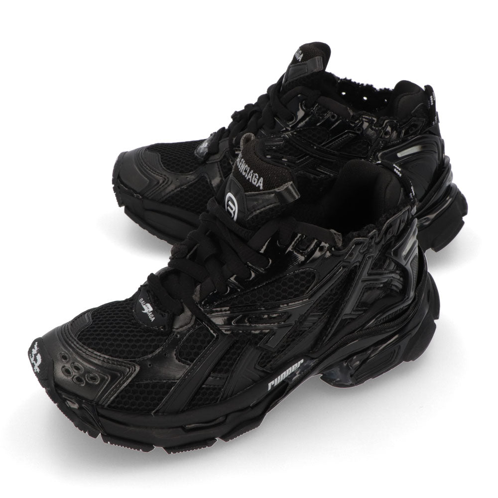 BALENCIAGA スニーカー ランナー ブラック 厚底 ロゴ