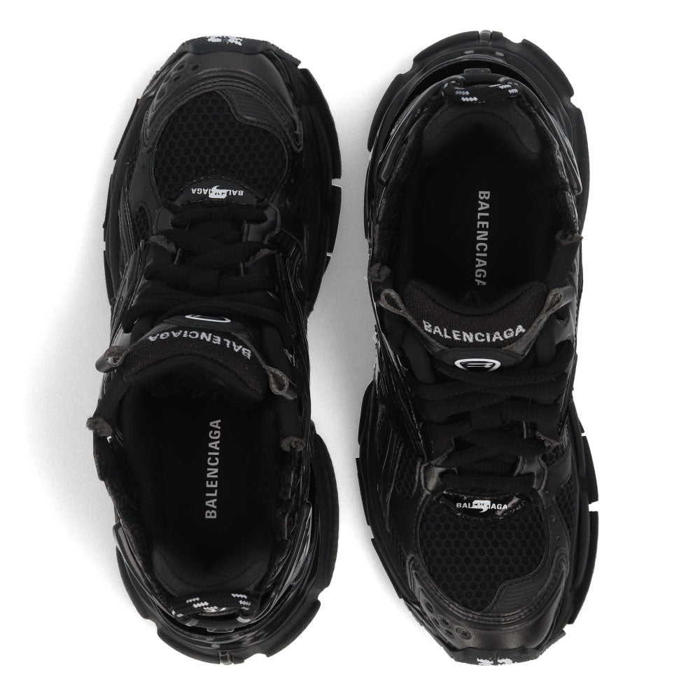 BALENCIAGA スニーカー ランナー ブラック 厚底 ロゴ