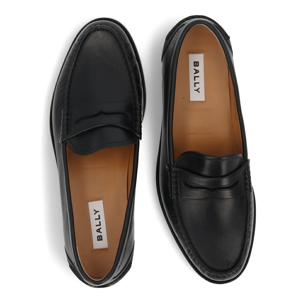 BALLY ローファー ONYX BLACK CALF PLAIN ブラック