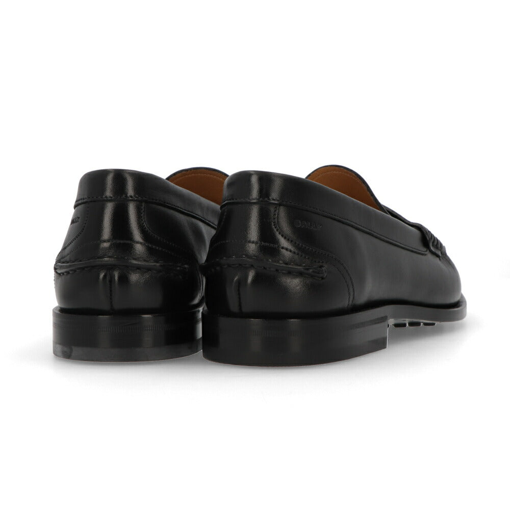 BALLY ローファー ONYX BLACK CALF PLAIN ブラック