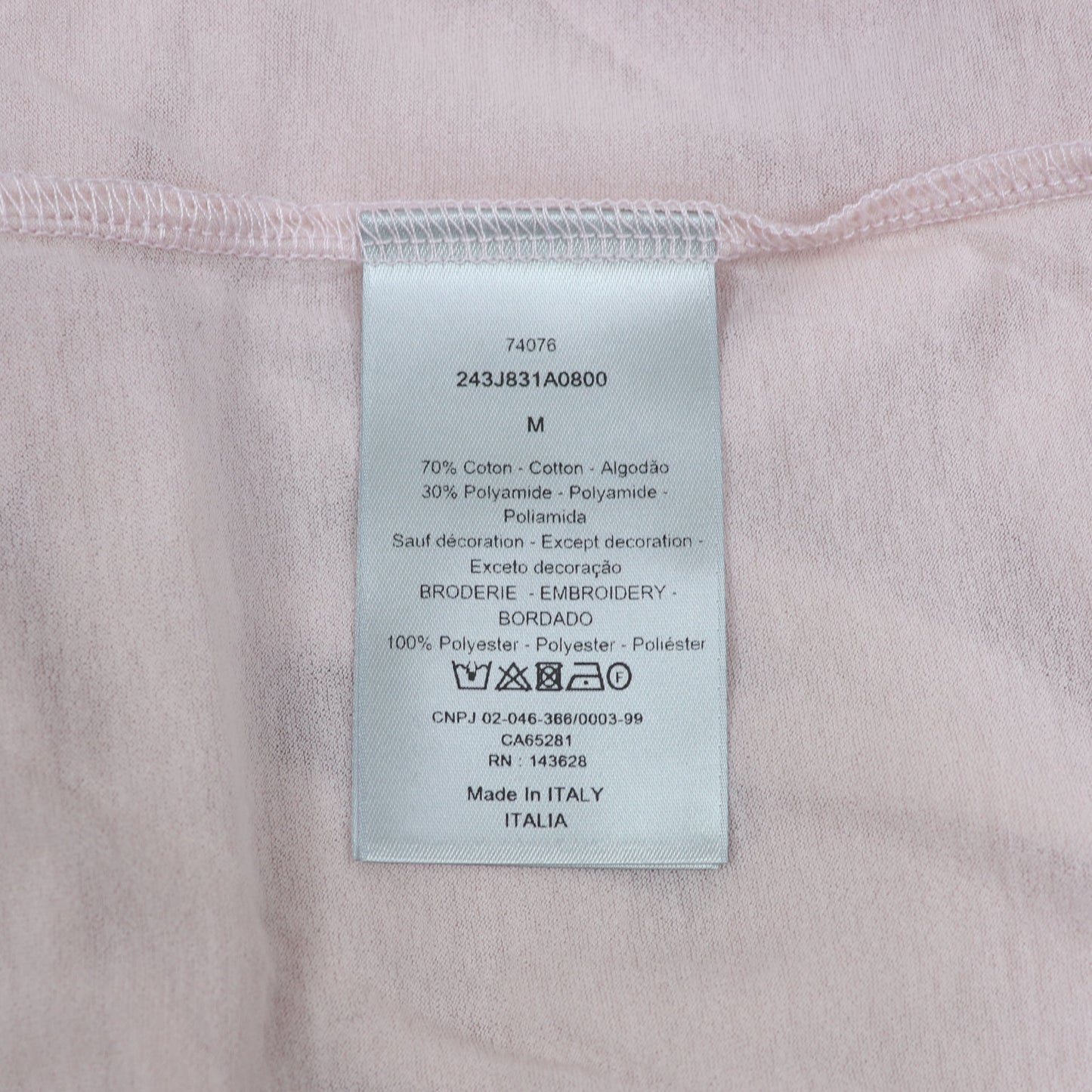クリスチャンディオール CHRISTIAN DIOR 243J831A0800 484 シャツ/ポロシャツ 484 メンズ 新品