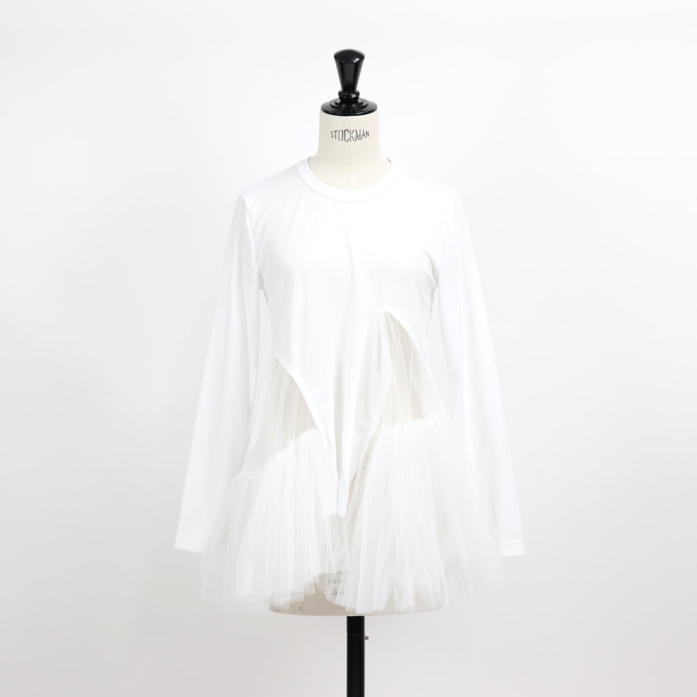 コムデギャルソン RJ T004 W22 WHITE トップス 長袖