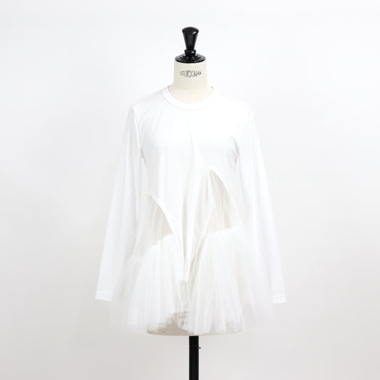 コムデギャルソン RJ T004 W22 WHITE トップス 長袖