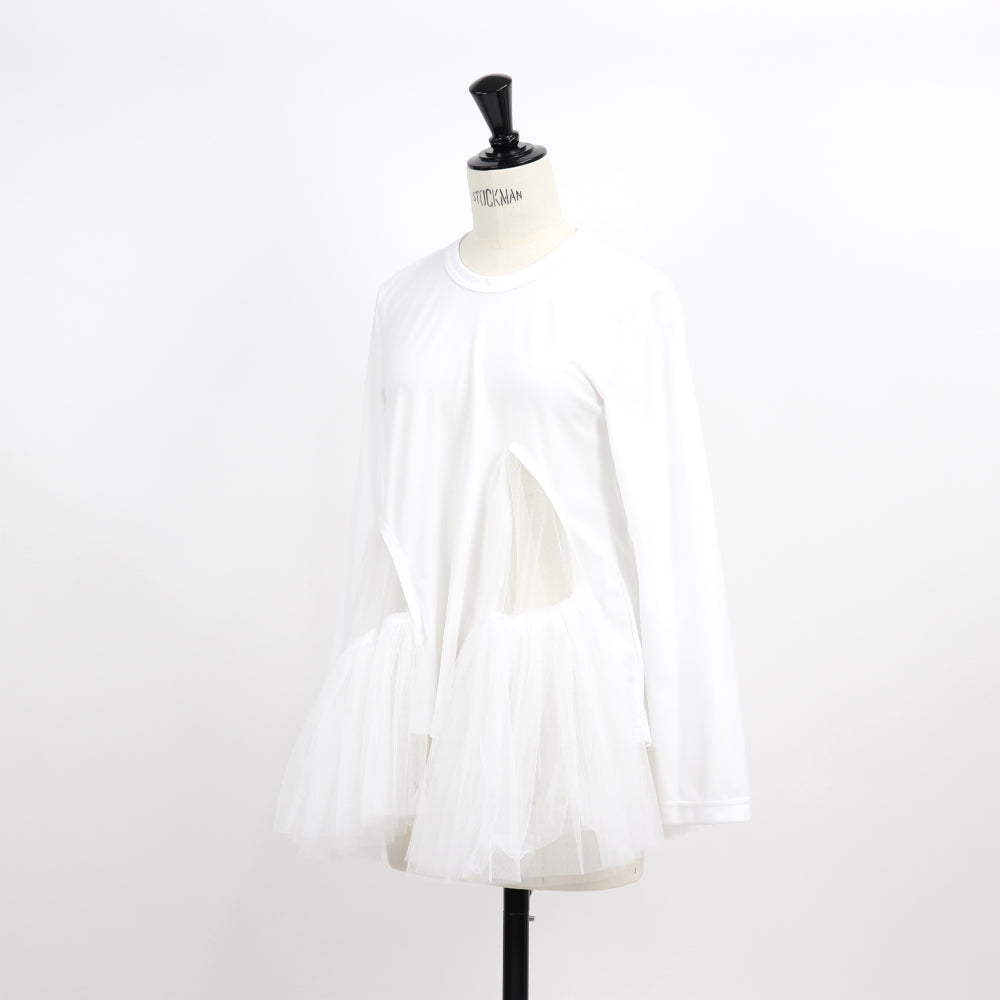 コムデギャルソン RJ T004 W22 WHITE トップス 長袖