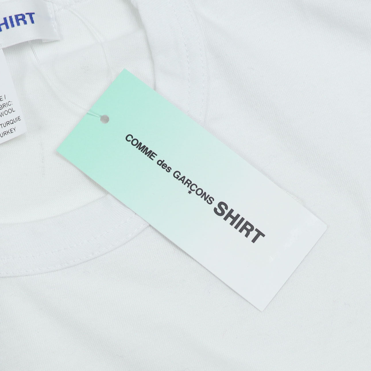 コムデギャルソン FJ T007 W22 WHITE Tシャツ