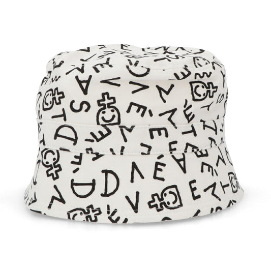 DEVASTEE バケットハット ロゴ 総柄 グラフィック
