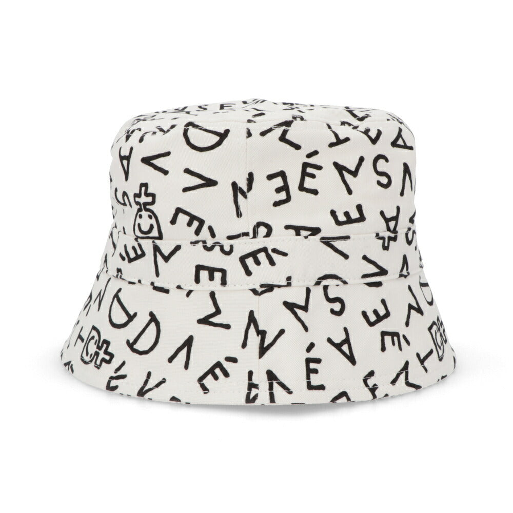 DEVASTEE バケットハット ロゴ 総柄 グラフィック