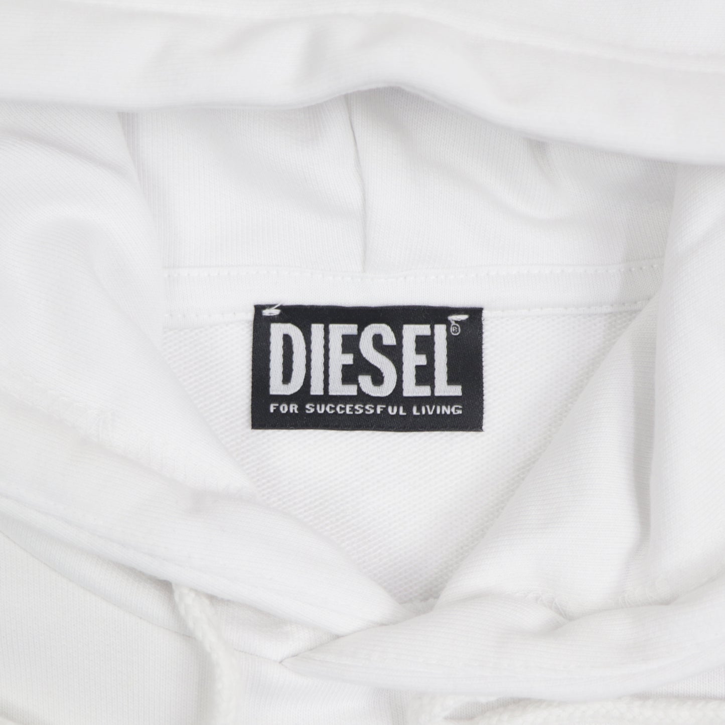 DIESEL フーディー S-GINN-HOOD-K25 ホワイト