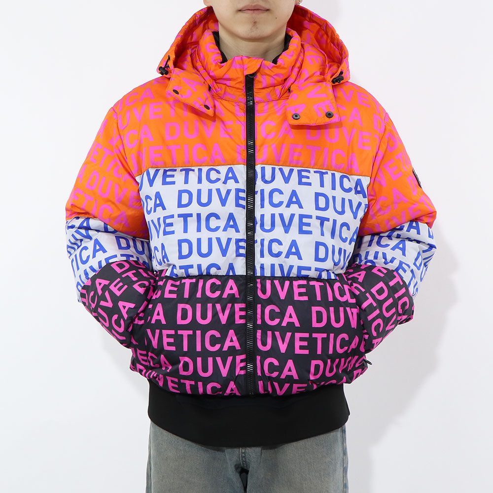 DUVETICA ダウンウェア マルチカラー オレンジ ホワイト ブラック