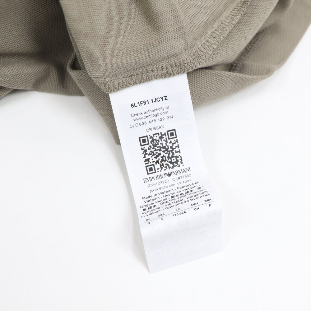 エンポリオ アルマーニ 6L1F91 1JCYZ 01A2 ポロシャツ