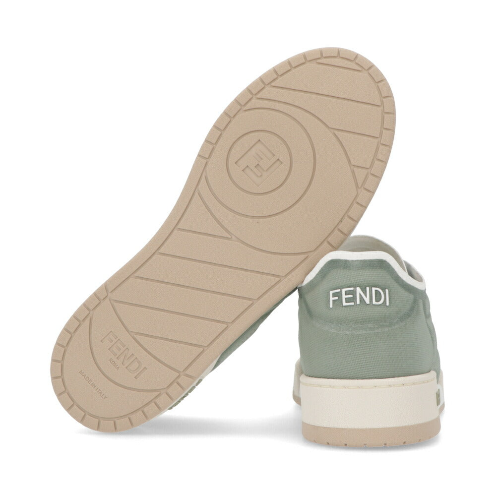 フェンディ FENDI シューズ スニーカー レディース MATCH SNEAKER グリーン ポリアミド ポリウレタン ポリエステル メッシュ ロゴ くすみカラー 8E8415 AN7K