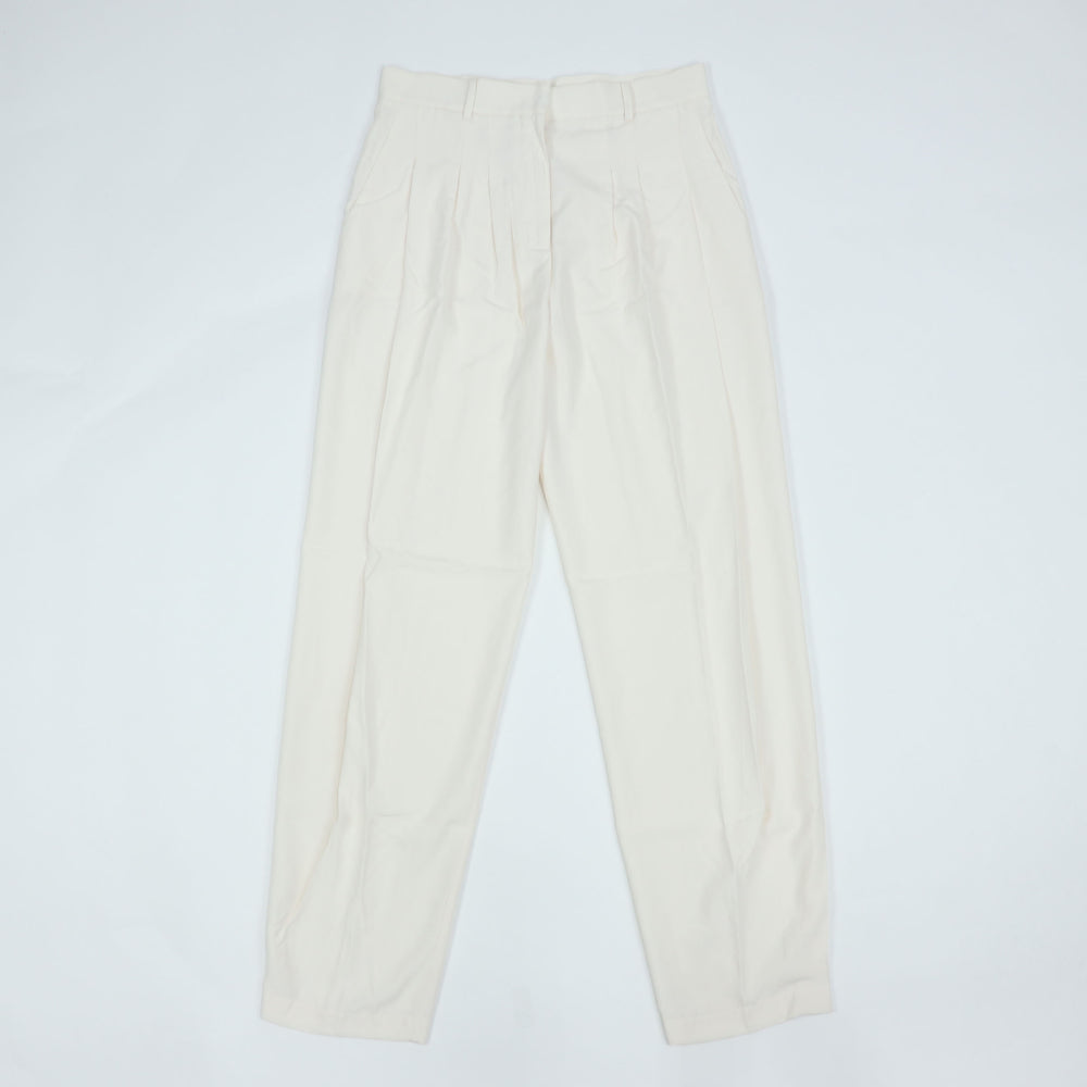 フェラガモ FERRAGAMO パンツ ホワイト系 レディース