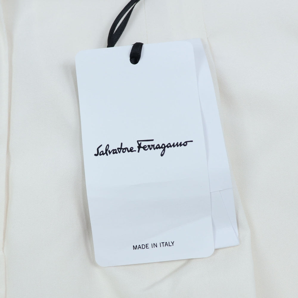フェラガモ FERRAGAMO パンツ ホワイト系 レディース