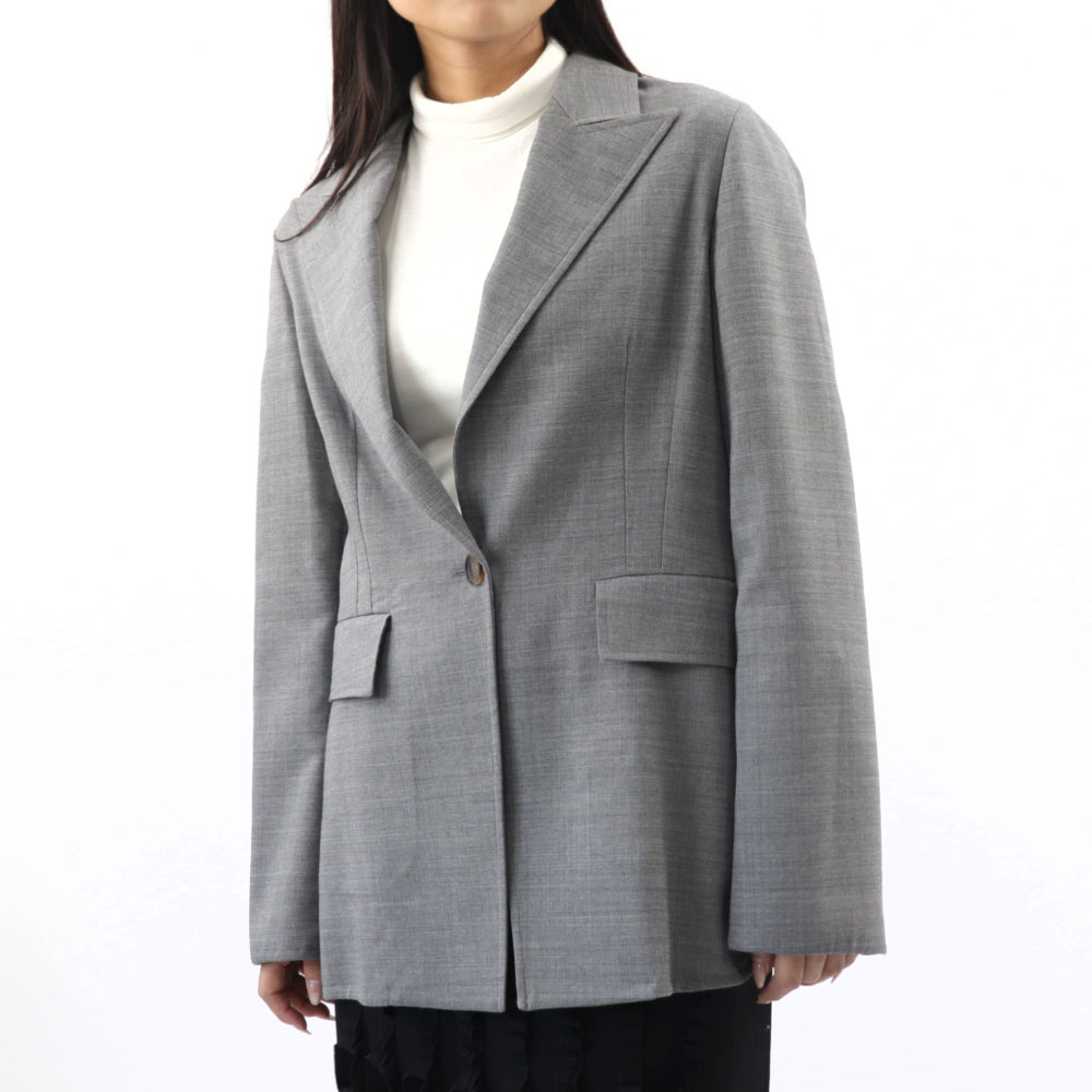 フェラガモ FERRAGAMO ジャケット GY BEI グレー