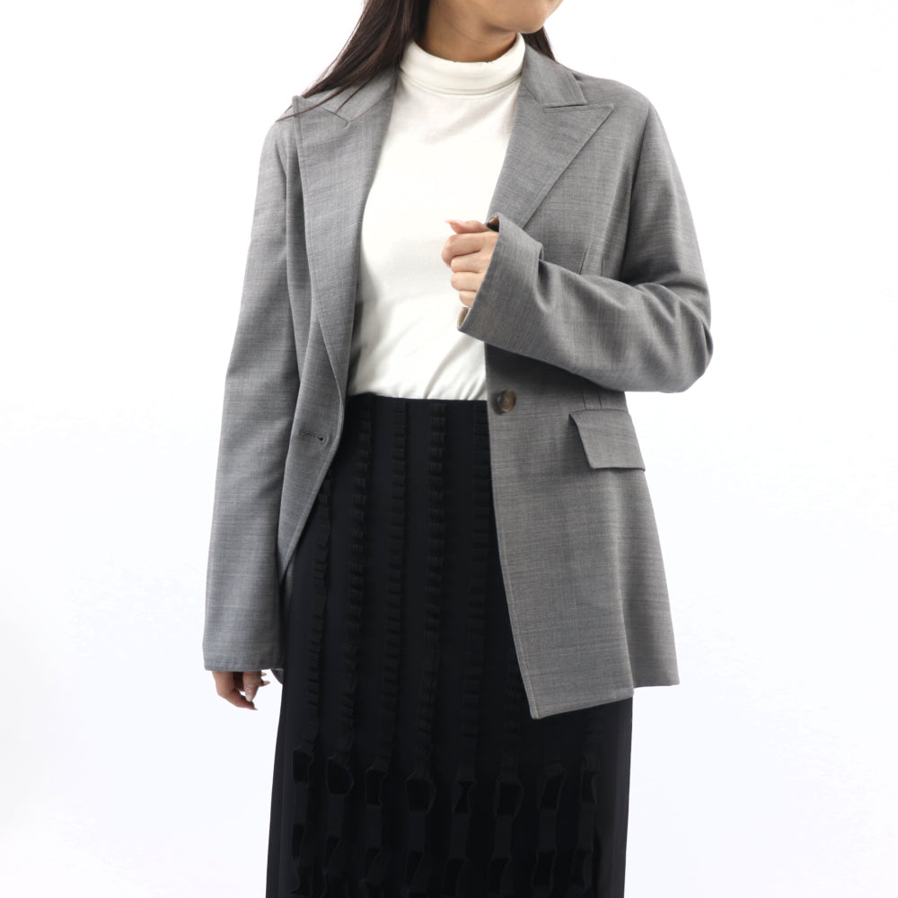 フェラガモ FERRAGAMO ジャケット GY BEI グレー