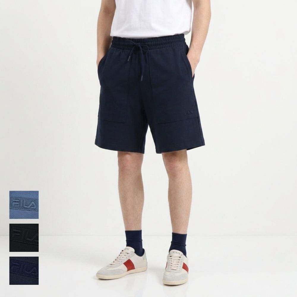 FILA ボトムス ショートパンツ ネイビー ブルーグレー ブラック ハーフ