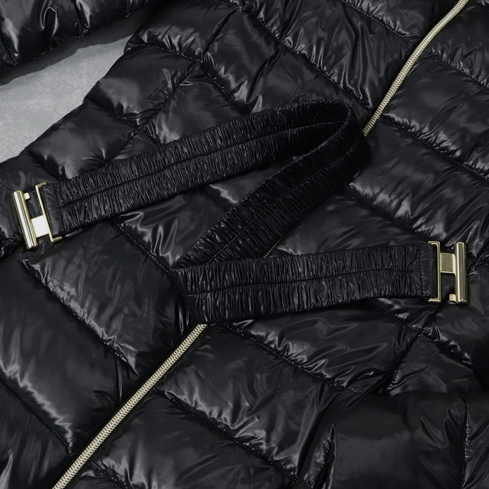 ヘルノ PI0485DIC ダウンジャケット ブラック レディース