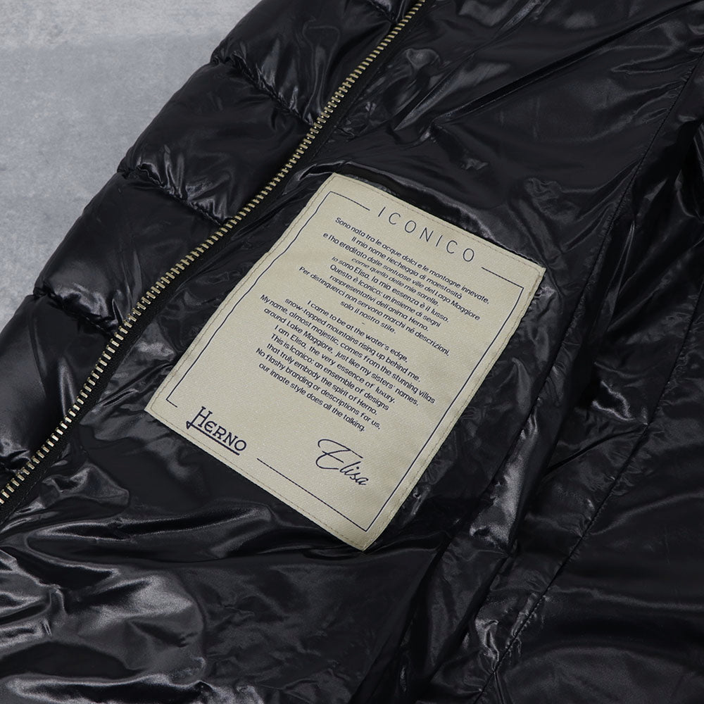 ヘルノ PI0650DIC M04 9300 ダウンコート ブラック