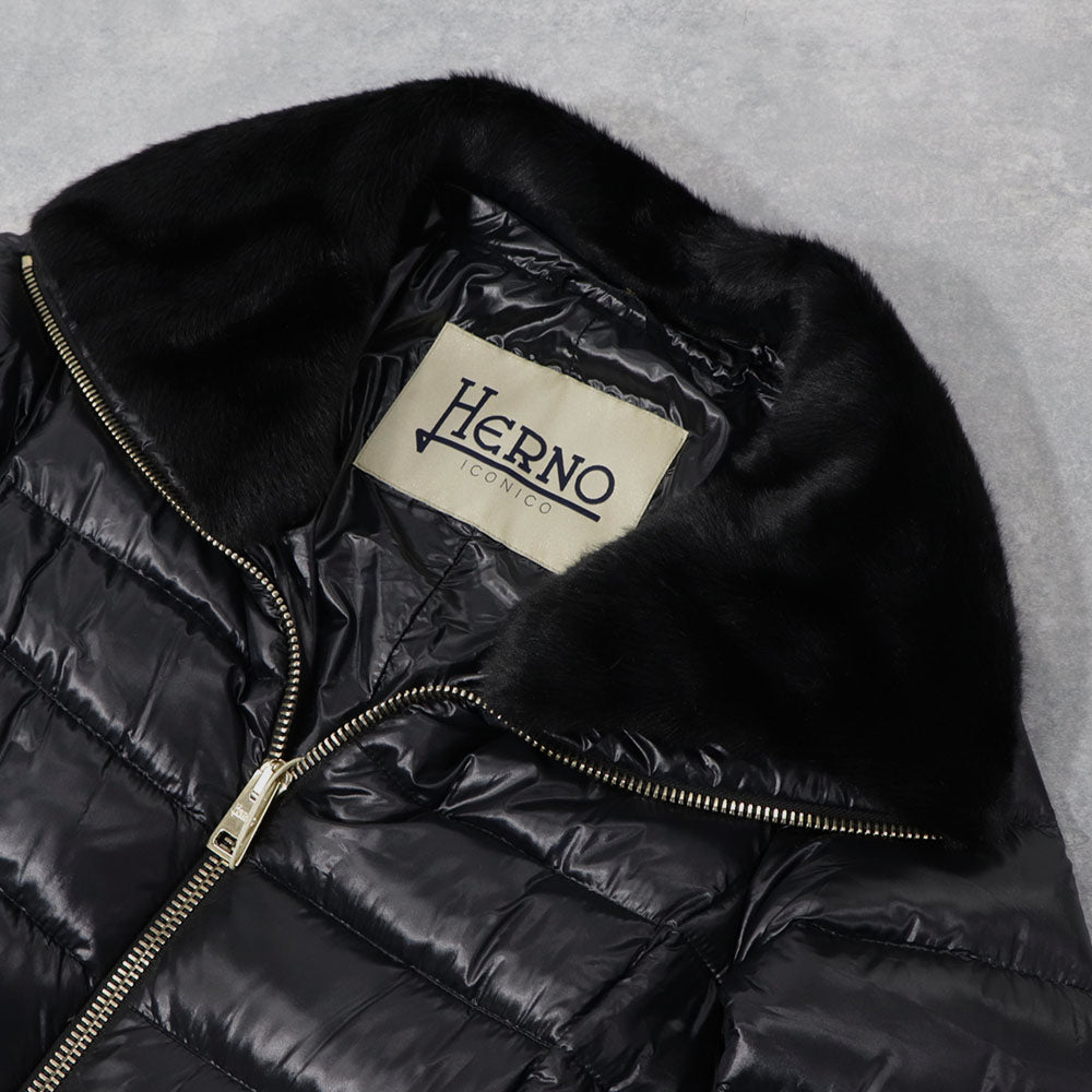 ヘルノ PI0650DIC M04 9300 ダウンコート ブラック