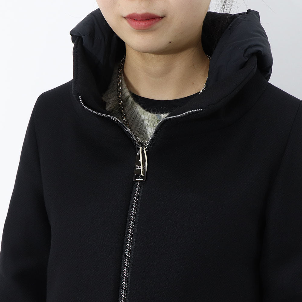 HERNO ダウンコート ウール切替 PI001965D