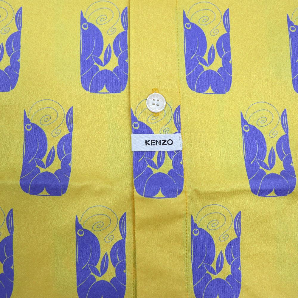 ケンゾー KENZO FA55CH5201LJ シャツ イエロー