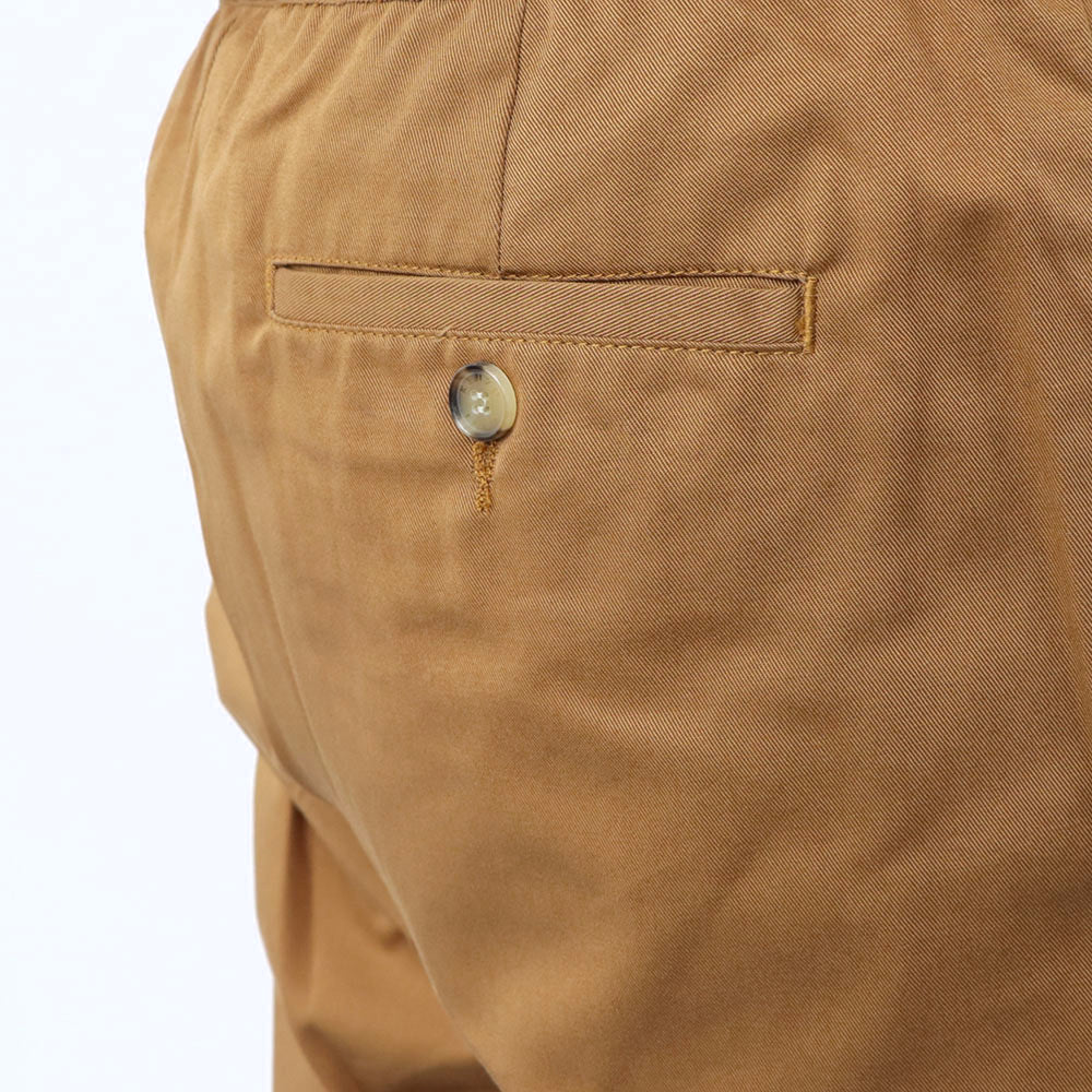 ケンゾー ボトムス メンズ STRAIGHT LEG BELTED PANT ブラウン ダークキャメル コットン ストレートカットパンツ ベルテッド ジャガード FA55PA3411RJ 14