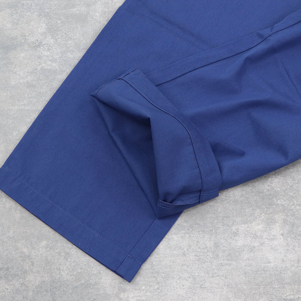 ケンゾー ボトムス メンズ STRAIGHT LEG BELTED PANT ブルー コットン ストレートカット ベルテッド ジャガード FA55PA3411RJ 76