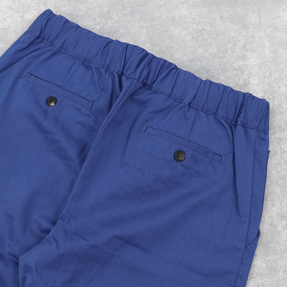 ケンゾー ボトムス メンズ STRAIGHT LEG BELTED PANT ブルー コットン ストレートカット ベルテッド ジャガード FA55PA3411RJ 76