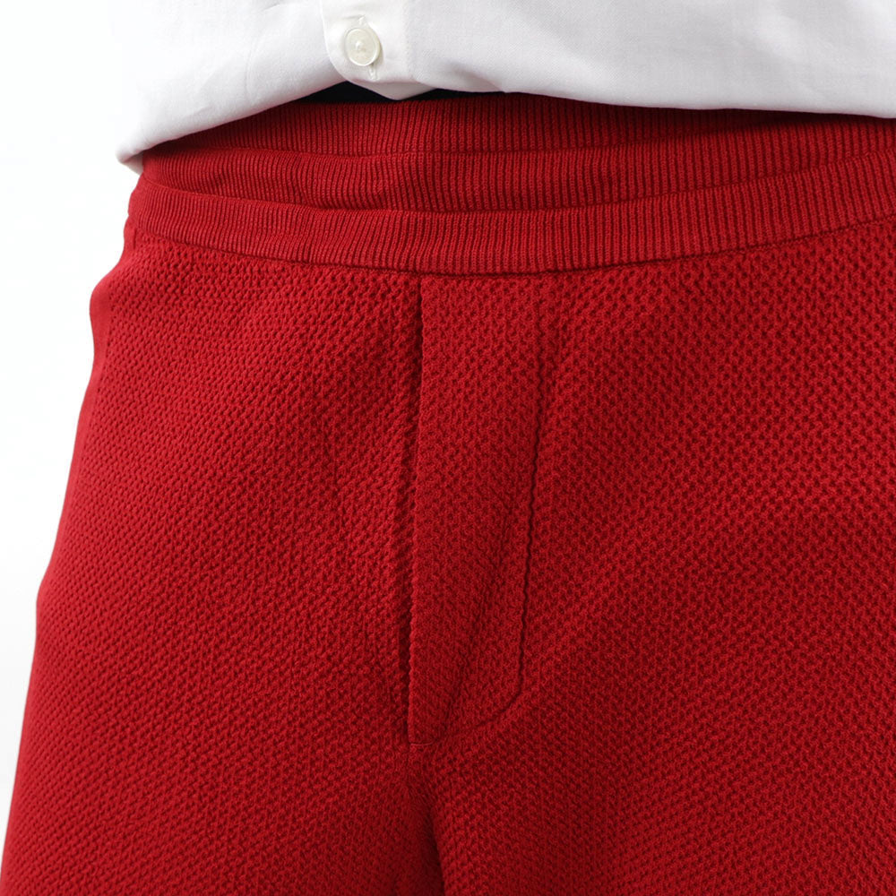 ケンゾー ボトムス スウェットパンツ メンズ COLOURBLOCK PORTY PANTS レッド コットン ジョガーパンツ ロゴ プリント FA55PA5133BB 21