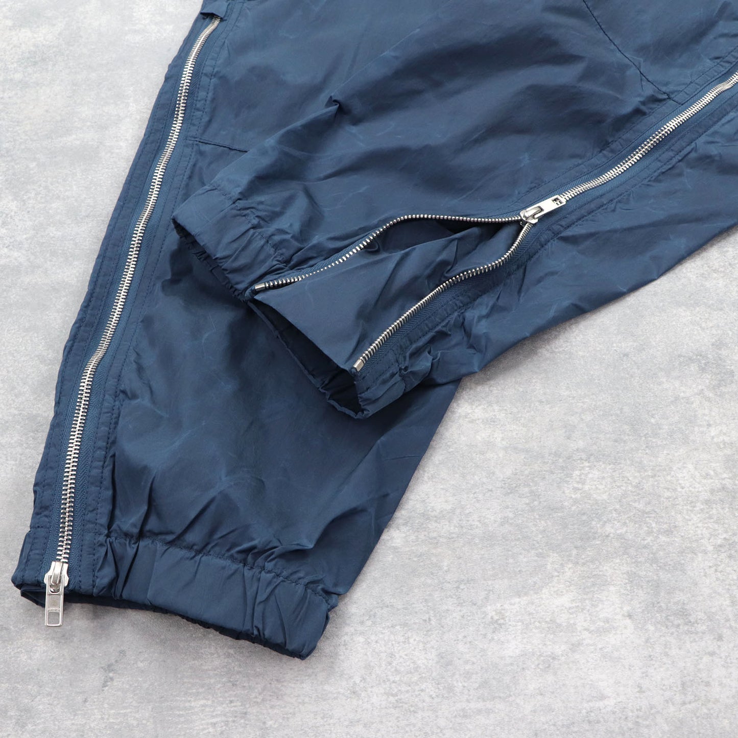 ケンゾー ボトムス ロングパンツ メンズ PATGHED JOG PANT ブルー ナイロン ロゴ 刺繍 FA55PA6831NW 73