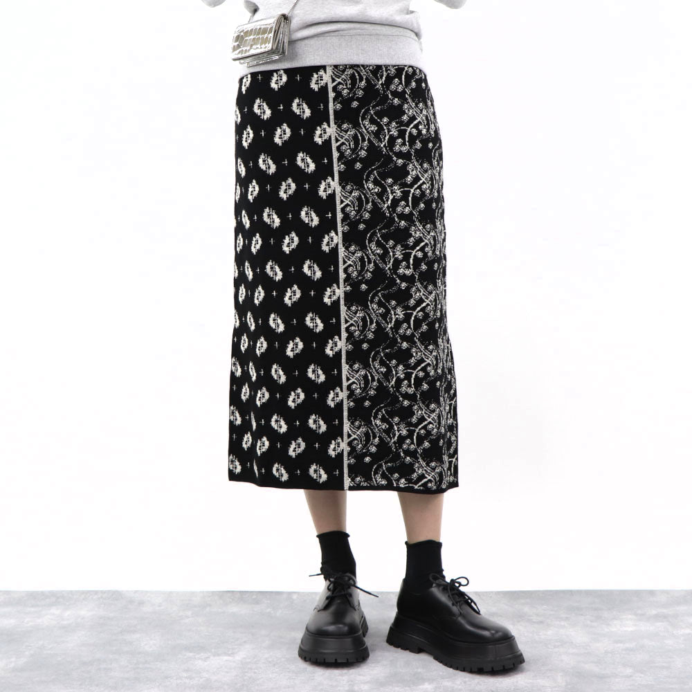 ケンゾー スカート レディース ALL OVER JACQUARD SKIRT