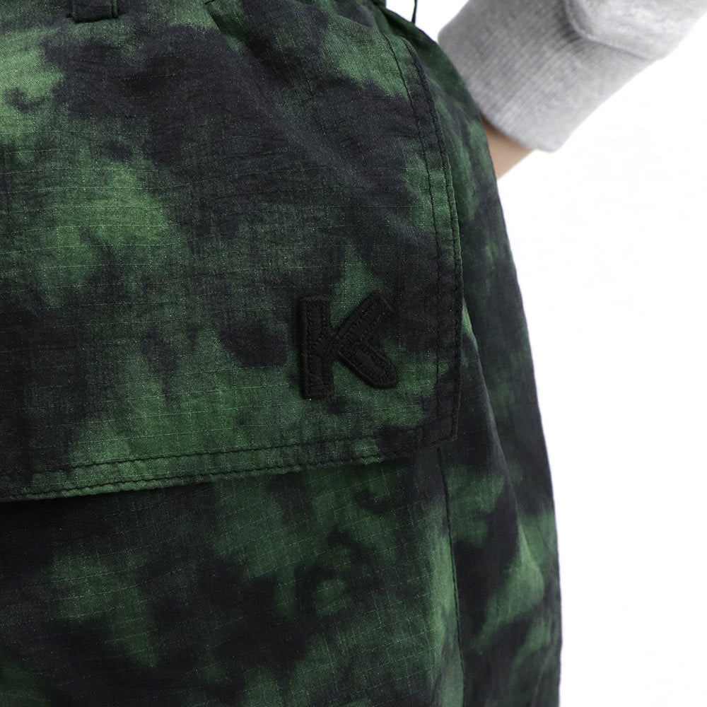 ケンゾー FB62JU1659G8 53 グリーン ミニスカート